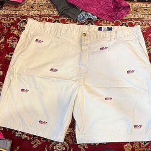 Vineyard Vines Breaker Short with American Flag Whale Logo